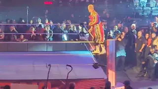 some random WWE Raw footage from last week