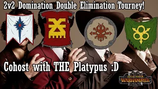 2v2 Domination Tourney! CoCast with Twitch SENSATION Platypus