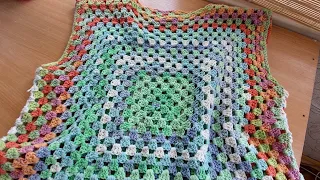 💕How to Crochet  square  💕Easy👩‍🦰Tutorial 💕@olenacrochet.v