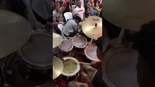 OLHA O QUE ESSE BATERA FEZ 😳🤯🔥 | ASSIM QUE LUTO MINHAS GUERRAS ⚔ | DRUM SOLO 🥁 | ELIABE PERPÉTUO ▶️