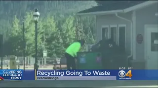 Recycling Efforts Going To Waste? Sanitation Workers Caught Dumping Containers Into Trash
