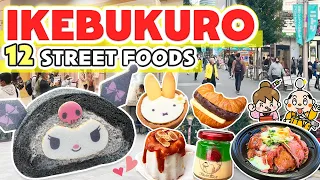 Ikebukuro Japan / Tokyo Street Food Tour / Japan Travel Food Vlog