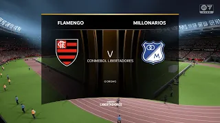⚽ Flamengo   vs  Millonarios     ⚽ | 🏆  CONMEBOL Libertadores     (05/28/2024) 🎮 pes 21