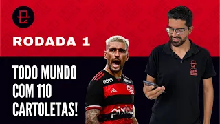 DICAS CARTOLA 2024 | RODADA 1: TIME ATUALIZADO!