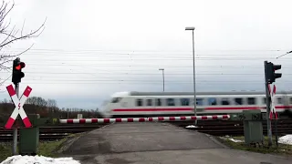 Bahnübergang Münster-Mecklenbeck, Galgenheide (D) // Railroad crossing // Passaggio a livello Km 60