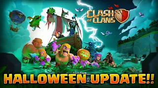 Clash of Clans - Halloween Update is Live | New Loading Screen, Giant Skeleton, New Obstacle