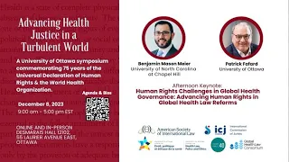 Human Rights Challenges in Global Health Governance