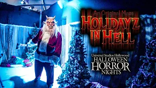 Holidayz in Hell Haunted House Halloween Horror Nights 2023 Universal Studios Hollywood 2023 09 21