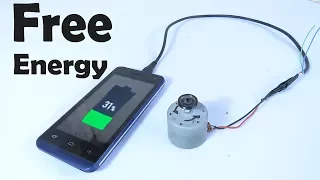 How To Make A Mobile Phone Charger - Free Energy and Free At Home - ENERGY FREE