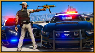 GTA 5 Roleplay - I BECOME HIGH SPEED COP UNIT | RedlineRP