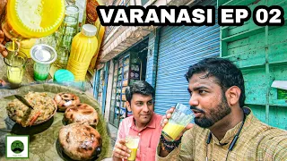 Varanasi Food Tour with Veggiepaaji | Kashi's Special Bati Chokha, Banarasi Thandai & more | EP 02