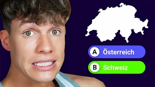 Kannst DU diese LÄNDER am UMRISS erkennen ❓😱