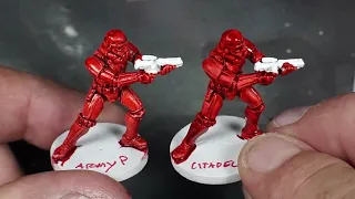 Army Painter Speed Paints overview and vs match!