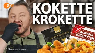 Kroketten Krise: Sebastian macht Krokette ganz ohne Kartoffel, Ei und Butter