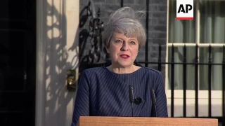 UK PM calls for general election on 8 June