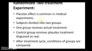 Prob-Stats 1.3 Experimental Design