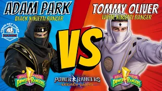 Power Rangers Legacy Wars | Black Ninjetti Adam Park Vs White Ninjetti Ranger Tommy Oliver Gameplay