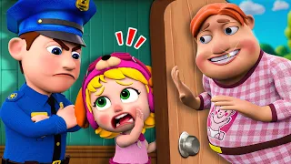 Stranger Copycat | Mommy, Call The Police! 👮| More Nursery Rhymes & Safety Tips For Kids