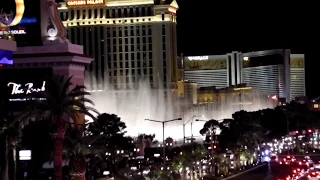 Las Vegas's Dancing Fountain (Billie Jean - Micheal Jackson) & Fremont Street