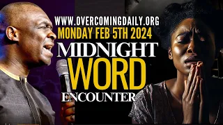 [MONDAY, FEB 5TH] MIDNIGHT SUPERNATURAL ENCOUNTER WITH THE WORD OF GOD | APOSTLE JOSHUA SELMAN