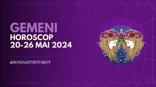 Gemeni ♊️ Previziuni 20-26 Mai ✨ 🌟 Sunteți vedetele zodiacului!