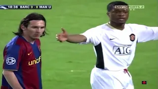 The day Cristiano Ronaldo & Lionel Messi met for the first time in Champions league