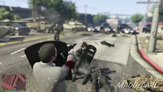 What Happens If You Get 10 Stars in GTA 5? (Epic Cop Battle, Escape and Real Prison)