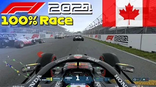 F1 2021 - Let's Make Pérez World Champion #6: 100% Race Canada | PS5