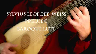 S.L.Weiss, Prelude in D major (SW2) - Baroque lute, Jaroslaw Lipski