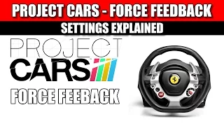 Project CARS: Force Feedback Explained - How to set it up