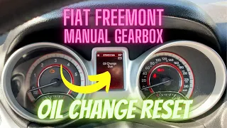 Oil Change Due - Manual Gearbox (manualna skrzynia) Fiat Freemont/Dodge Journey-subtitles in English