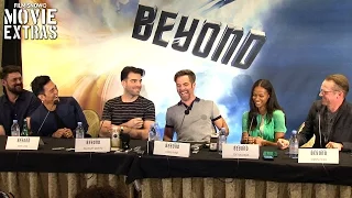 Star Trek Beyond complete press conference with cast, writers and producers