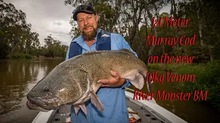 First meter Murray cod on the Venom River Monster BM