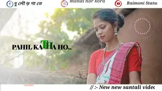 Alom Uyhara Inj Lagit 💔 / Santali Sad Status Video 2023 // #shorts #viral #trending  #short