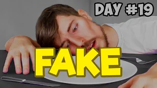MrBeast FAKED "I Didn’t Eat Food For 30 Days" Video! (PROOF)
