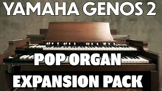 Yamaha Genos 2 Pop Organ expansion Pack