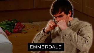 Tom Trashes The House And Lies To Belle | Emmerdale