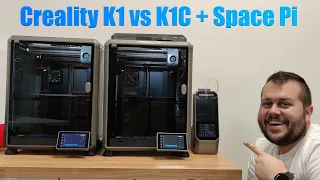 Creality K1C + Space Pi - Vybalení/Unboxing, Nastavení a První tisk Česky