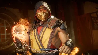 SCORPION VS BARAKA (VERY HARD ) - Mortal Kombat 11 (MK11)