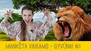 Mankšta vaikams - Gyvūnai (1 dalis)