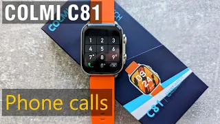 Colmi C81 - phone calls