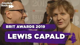 Lewis Capaldi - "I nearly shat my pants!" at the BRITs 2019