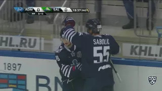 Salavat Yulaev 1 Admiral 5, 31 October 2017 Highlights