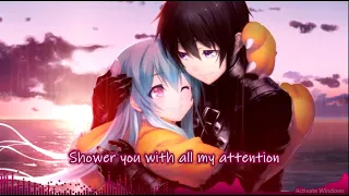 [Nightcore] Intentions- Justin Bieber ft. Quavo w/ Lyrics