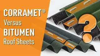 Corramet® Corrugated VS Corrapol®-BT Bitumen Roof Sheets