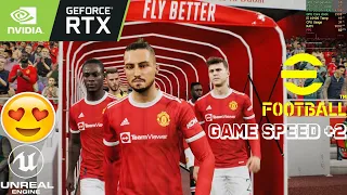 efootball 2022 Manchester United Vs Arsenal | NVIDIA RTX 3060 Ti