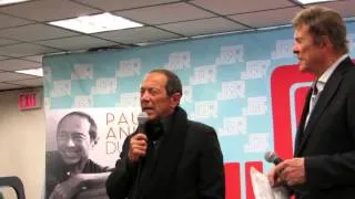 PAUL ANKA Explains How He Wrote "My Way" for FRANK SINATRA, @ J&R (2013)