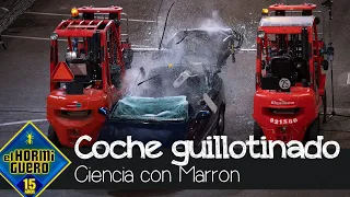 Descapote extremo: Walter Franco guillotina un coche en directo - El Hormiguero