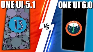 👍 One Ui 6.0 vs One Ui 5.1  ЧТО КРУЧЕ? ЭПИЧНОЕ СРАВНЕНИЕ!!!