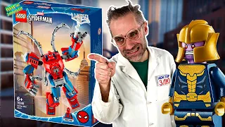 LEGO ТРАНСФОРМЕР ЧЕЛОВЕК-ПАУК! ДОКТОР ЗЛЮ И ЛЕГО МСТИТЕЛИ MARVEL SUPER HEROES VS ТАНОС!